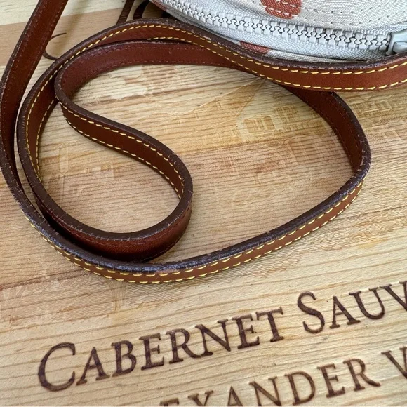 Dooney & Bourke Polka Dot Small Canvas Shoulder - Picture 5 of 10